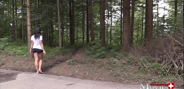  Blowjob im Wald bis zum Donner mit Amanda Jane - SPM Amanda24TR113